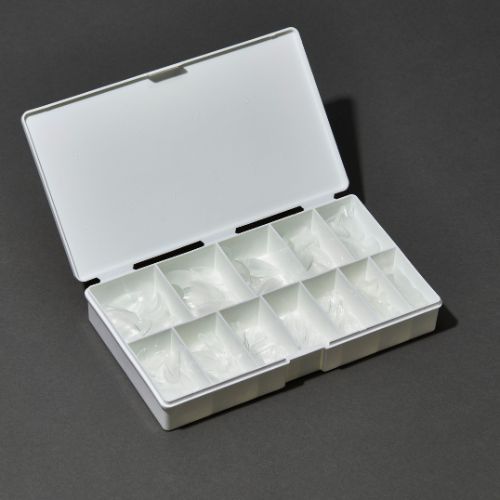 IBD SOFT GEL NAIL TIPS 504 UNIDADES - COFFIN MEDIUM