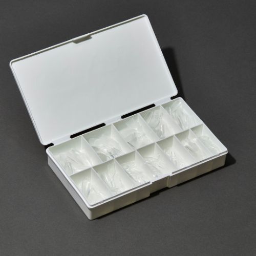 IBD SOFT GEL NAIL TIPS 504 UNIDADES - COFFIN LONG