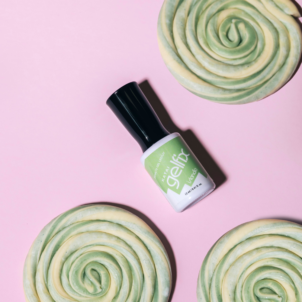 Katai Gelfix Esmalte Semipermanente Verde Pastel Islandia 12ml
