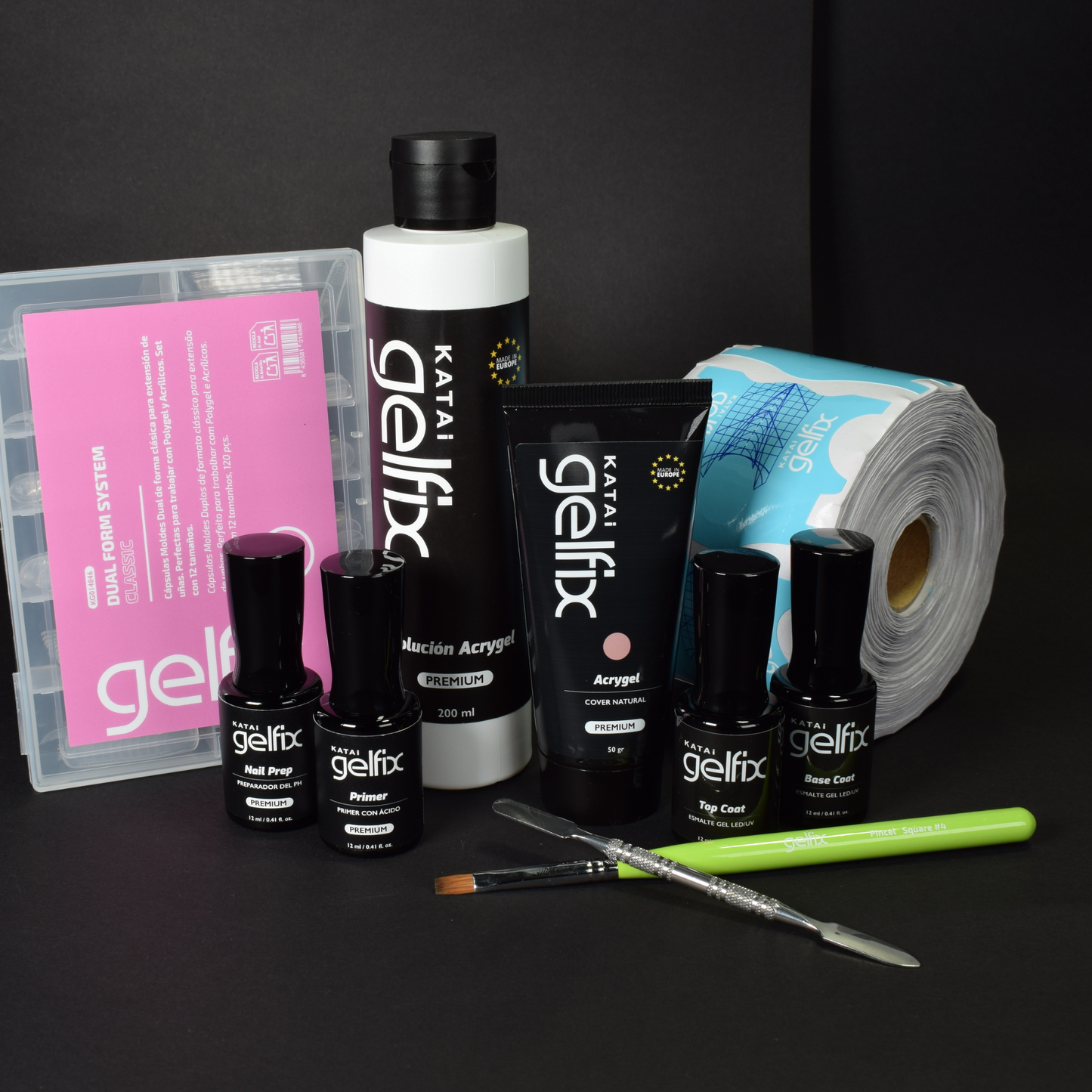 Katai Gelfix Acrygel Clear para extensión de uñas 20gr
