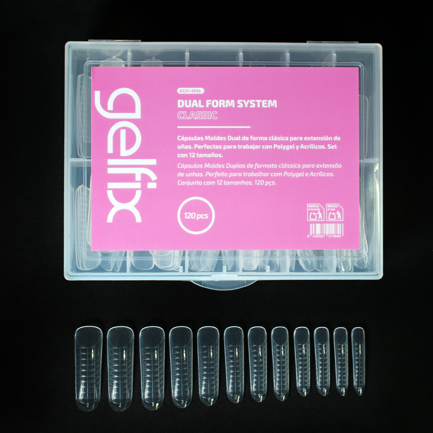 Katai Gelfix Cápsulas Dual Form System Clásico 120 PCS