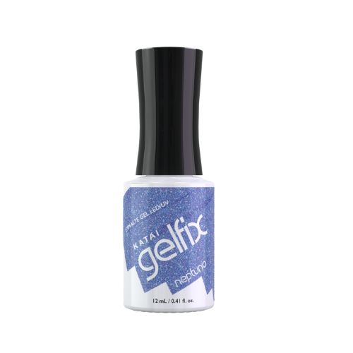 esmalte semipermanente en azul reflectivo