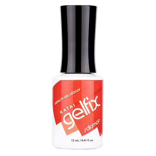 semipermanente uñas rojo coral