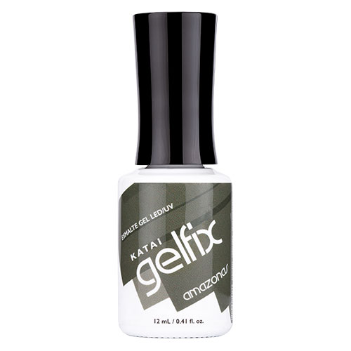 esmalte gris verdoso uñas