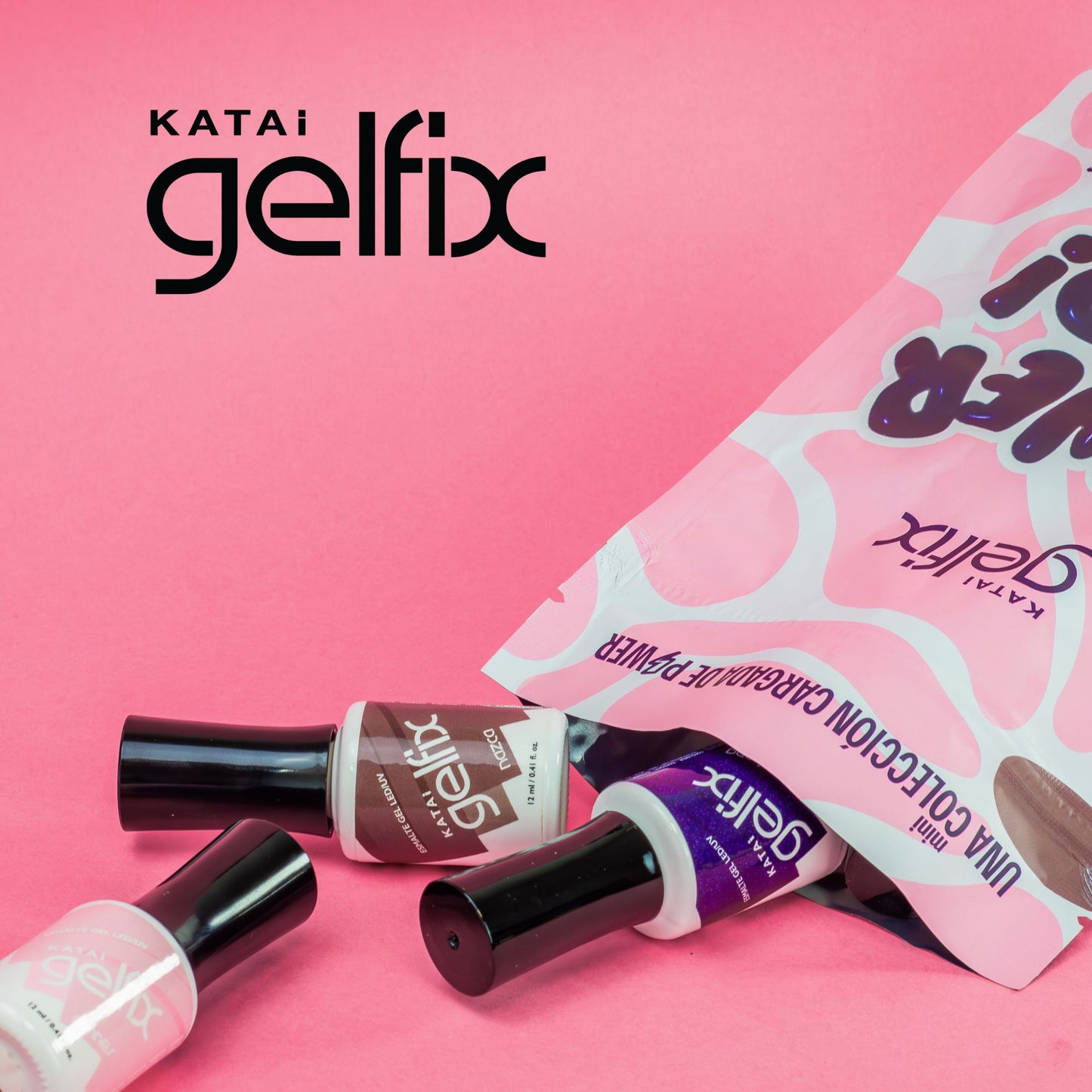 Katai Gelfix Pack 3 Esmaltes Semipermanentes Power Up!