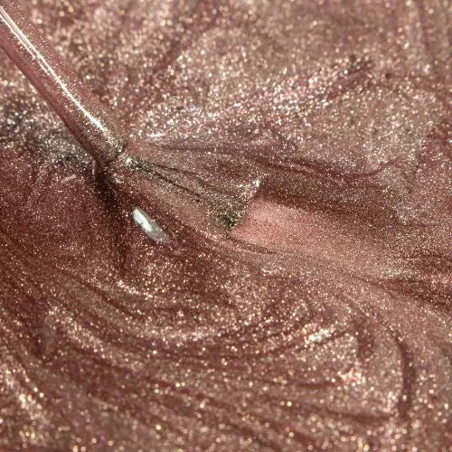 Esmalte semipermanente con purpurina. Máxima calidad para manicura profesional.