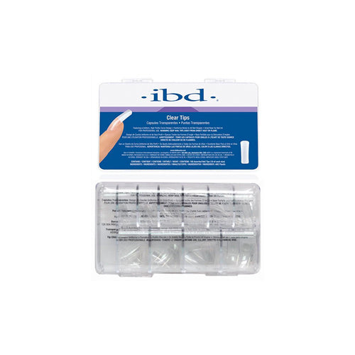 IBD CLEAR TIPS Nº 1 - TIPS DE UÑAS - 100 UNIDADES