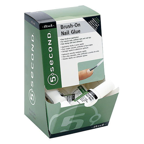 IBD PEGAMENTO UÑAS BRUSH ON 5 SECOND 6G (CAJA 12UD) - SECADO RÁPIDO