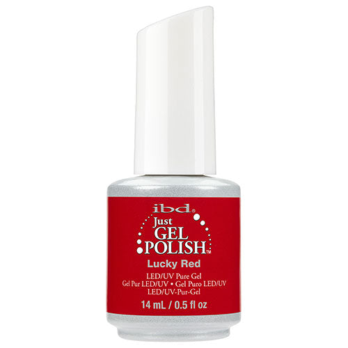 Esmalte Semipermanente Rojo IBD Lucky Red