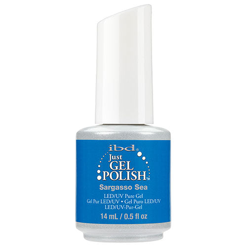IBD Just Gel Esmalte Semipermanente Sargasso Sea Azul con Purpurina