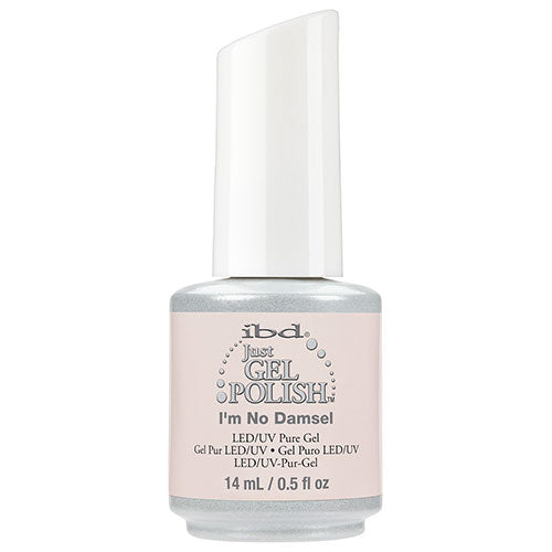 IBD Just Gel I'm No Damsel: Esmalte de Uñas Semipermanente en Rosa Pastel para Manicura Francesa