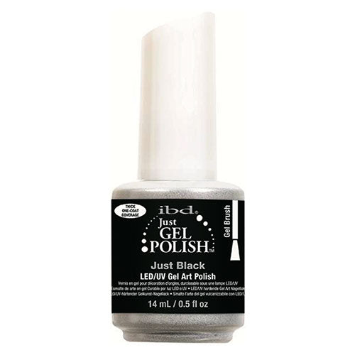 Esmalte Semipermanente Negro IBD Black Gel Art