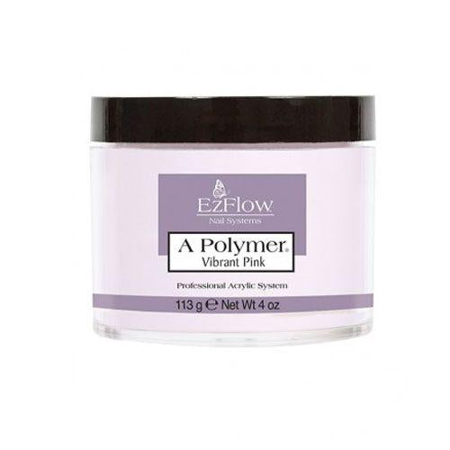 EZ FLOW MANICURA POLVO A-POLYMER ROSA VIBRANTE 113gr