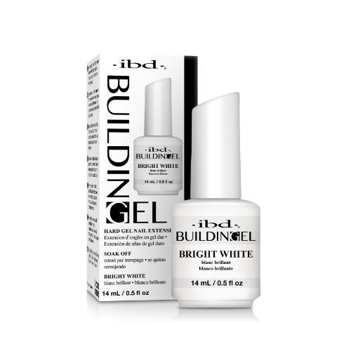 IBD Building en Gel Bright White para Nivelación Semipermanente Blanco