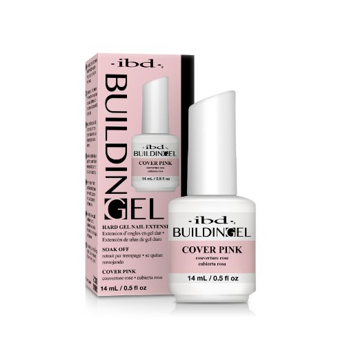 IBD Building Gel Cover Pink para Nivelación Semipermanente en Color Natural