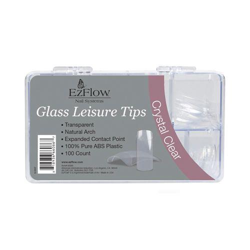EZ FLOW Manicura Uñas Tips Transparentes 100 UDS