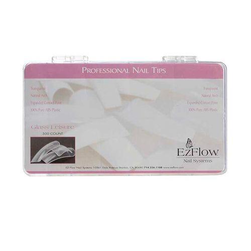 EZ FLOW MANICURA UÑAS TIPS TRANSPARENTES 500 UDS