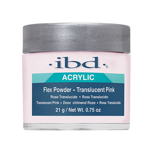 IBD FLEX POLYMER ACRÍLICO TRANSLÚCIDO ROSA 21GR