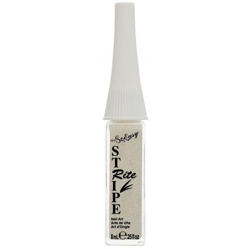 SO EASY GLITTER PAINT WHITE 0,25 OZ 8ML