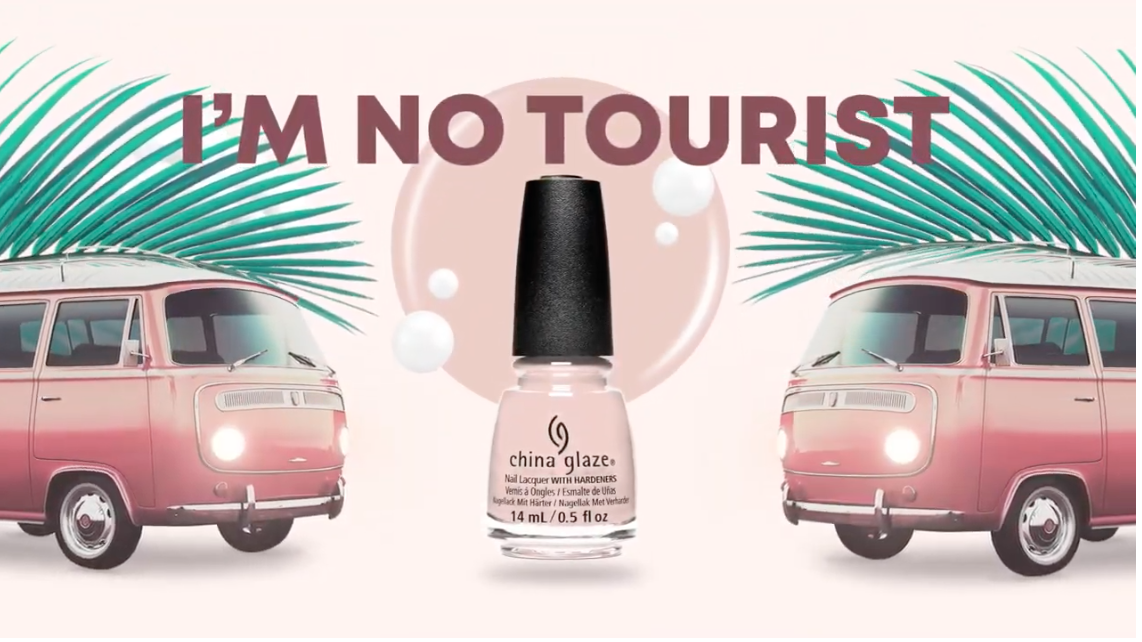 CHINA GLAZE I'M NO TOURIST