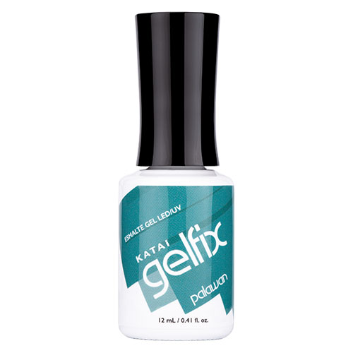 Esmalte Semipermanente Azul - Verde Katai Gelfix Palawan