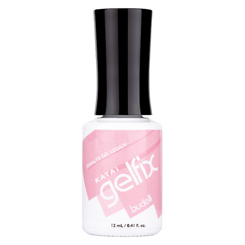 Katai Gelfix Budelli: Esmalte en Gel Semipermanente Rosa Natural para Manicura Francesa