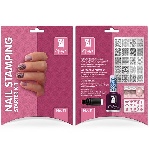 KIT INICIACIÓN STAMPING NAIL ART - Nº 11 DE MOYRA