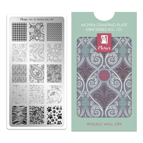 KIT INICIACIÓN STAMPING NAIL ART MINI - Nº 101 DE MOYRA