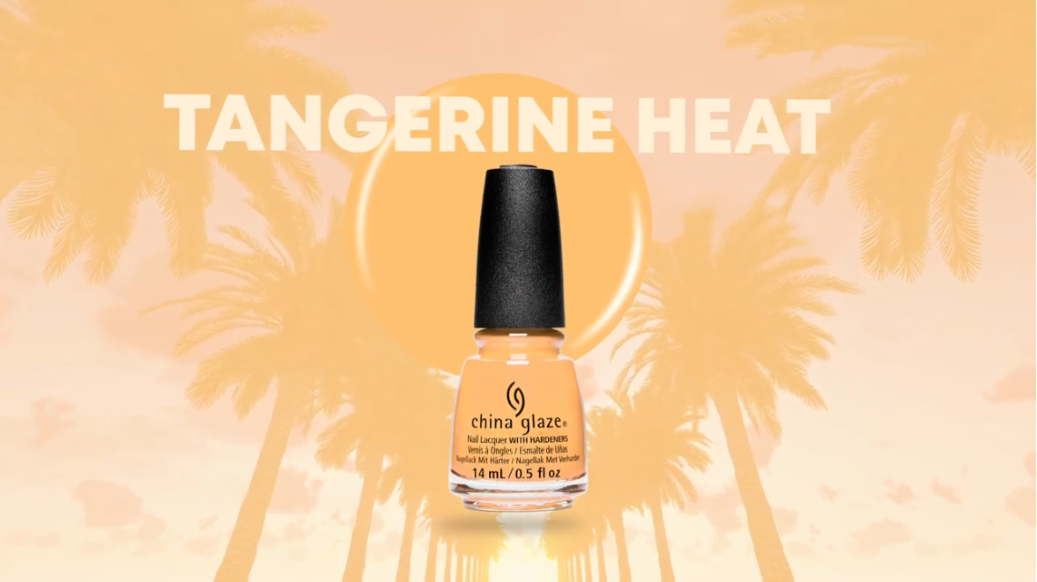 CHINA GLAZE TANGERINE HEAT