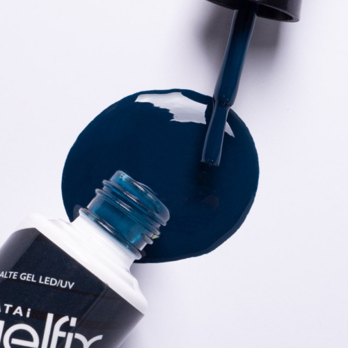 Esmalte Semipermanente Azul y Verde Katai Gelfix Verzaska