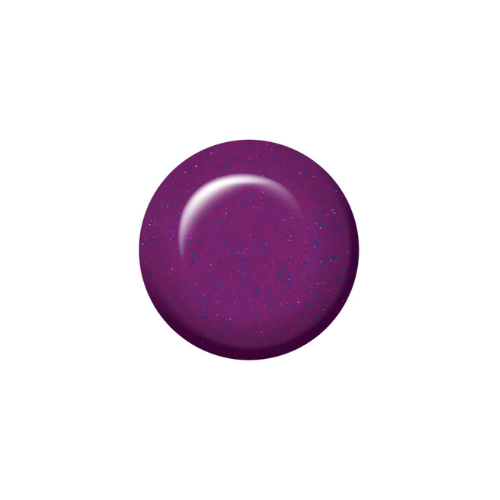 Esmalte de Gel Purple IBD Just Gel Molly con Purpurina