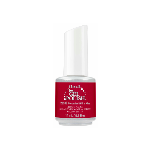 Esmalte Semipermanente Rojo y Rosa IBD Polish Concelead With A Kiss