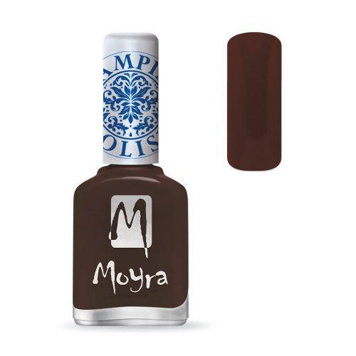 ESMALTE PARA STAMPING Nº 13 - MARRÓN OSCURO DE MOYRA