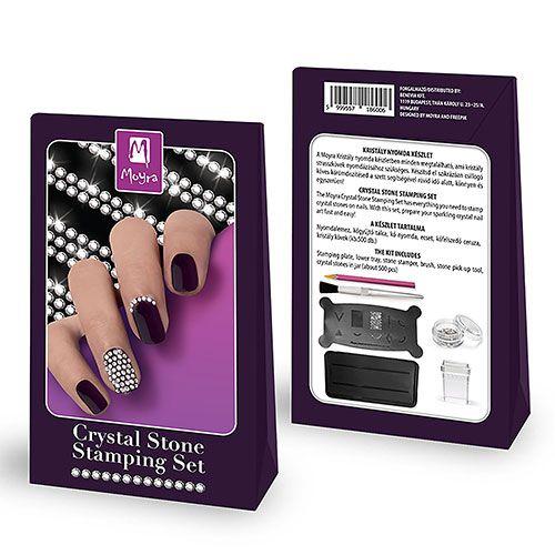 KIT NAIL ART - DISEÑO CON PIEDRAS CRISTAL DE MOYRA