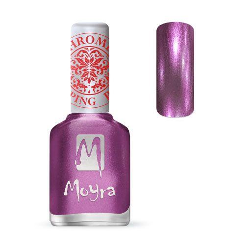 ESMALTE PARA STAMPING Nº 28 - PURPURA CROMO DE MOYRA