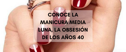 Conoce la manicura media luna, la obsesión de los años 40 que ha vuelto para quedarse