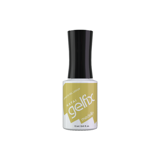 Katai Gelfix Esmalte Semipermanente Amarillo Pastel Medellin 12ml