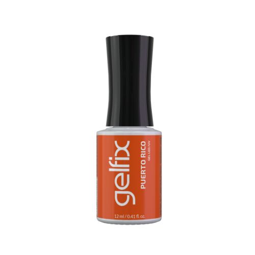Gelfix Esmalte Semipermanente Naranja Intenso Puerto Rico  12ml