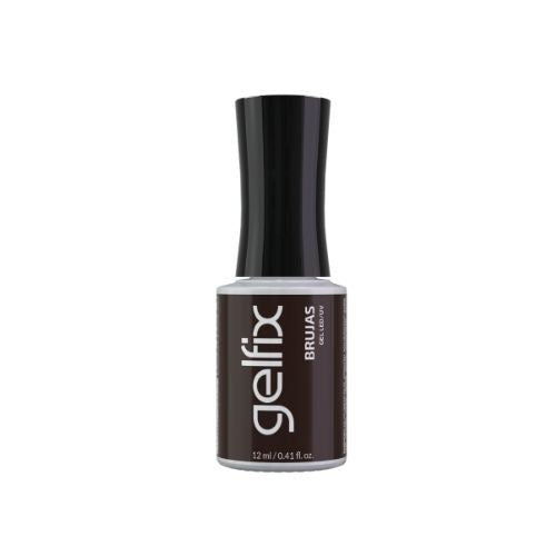 Gelfix Esmalte Semipermanente Brujas color Chocolate tendencia 12ml