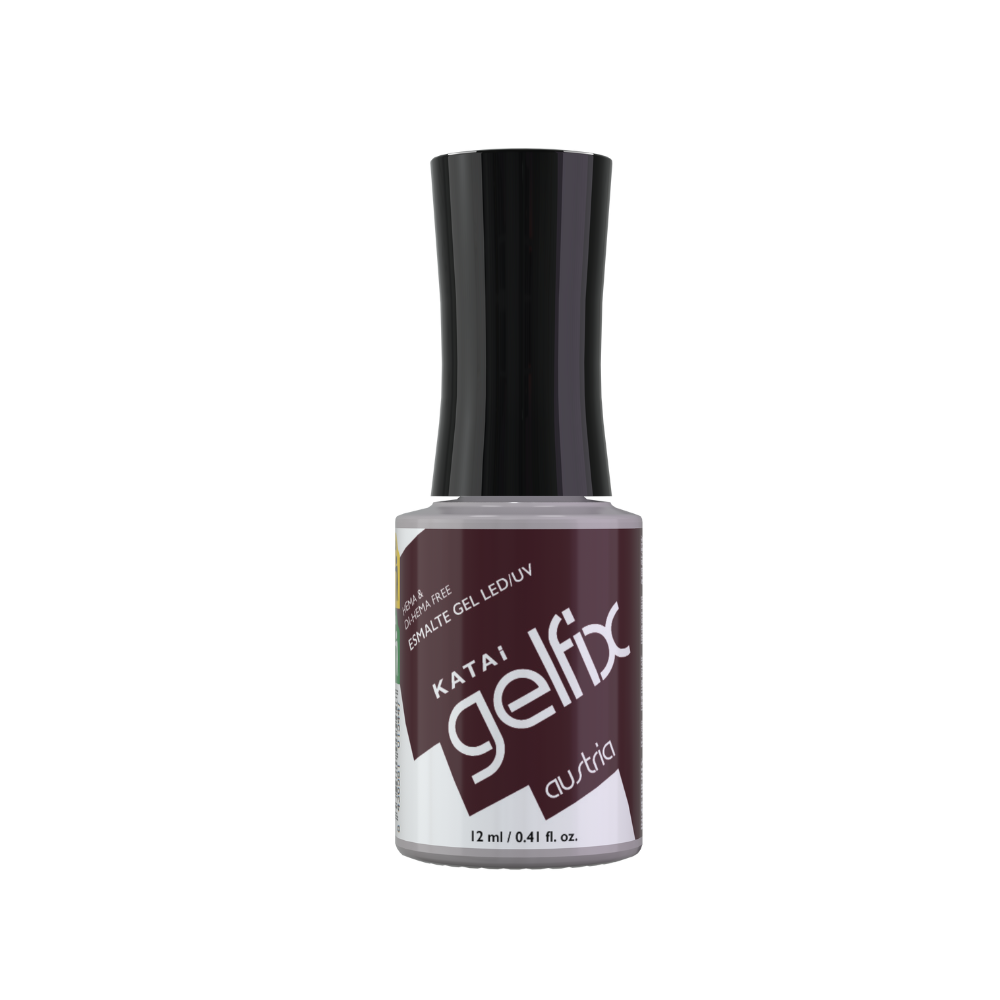 Gelfix Esmalte Semipermanente Autria color Chocolate 12ml