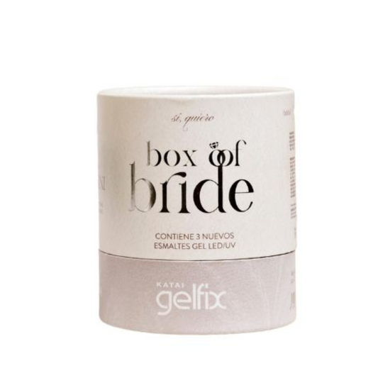 Gelfix Kit de 3 Esmalte Semipermanente Box of Bride  Colección Novias