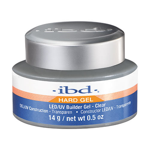 IBD HARD GEL LED/UV BUILDER CLEAR - GEL DE CONSTRUCCIÓN TRANSPARENTE 14GR