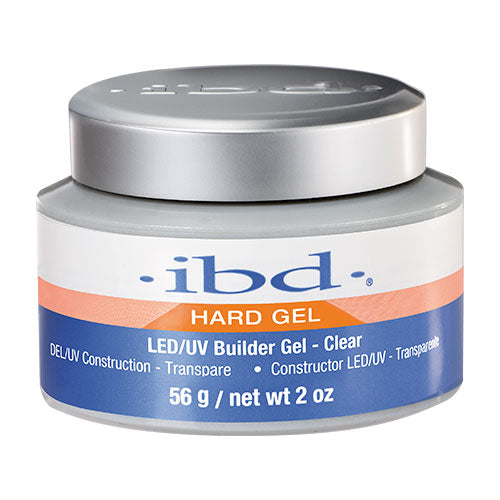 IBD HARD GEL LED/UV BUILDER CLEAR - GEL DE CONSTRUCCIÓN TRANSPARENTE 56GR