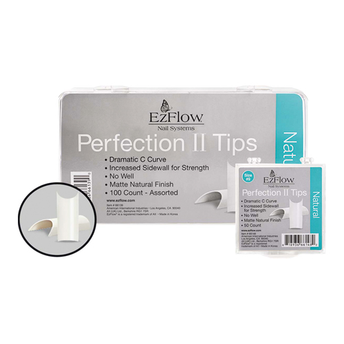 EZFLOW PERFECTION TIPS II NATURAL 100 UNID