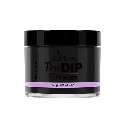 EZ FLOW MANICURA TRUDIP POLVO BLACK ON BLACK 56GRS