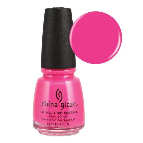 China Glaze Esmalte uñas larga duración libre de tóxico PINK VOLTAGE 14ml