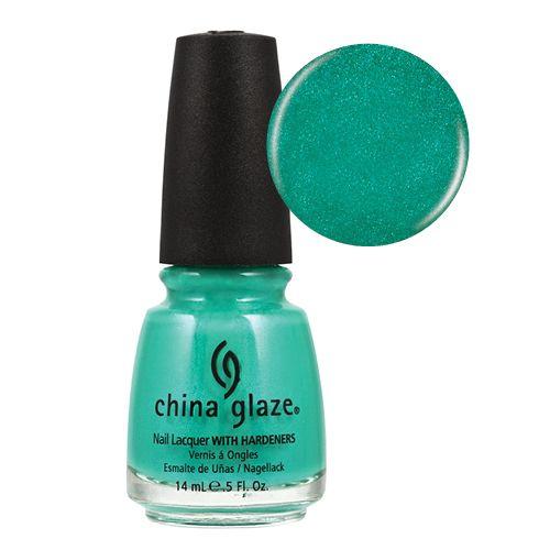 CHINA GLAZE ESMALTE UÑAS TURNED UP TURQUOISE 14ML