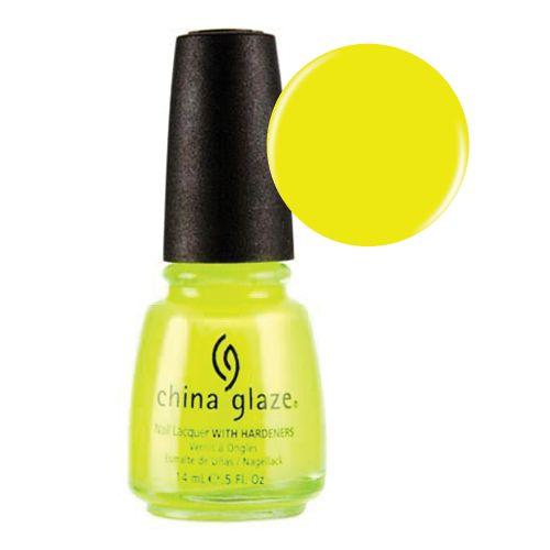 CHINA GLAZE Esmalte uñas larga duración YELLOW POLKA DOT BIKINI 14ml