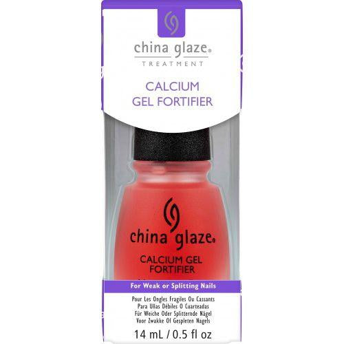 CHINA GLAZE Tratamiento de uñas GEL FORTIFICADOR DE CALCIO 14ML