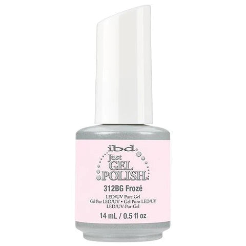 IBD Just Gel Frozé: Esmalte Gel Semipermanente Rosa Pastel para Manicura Francesa